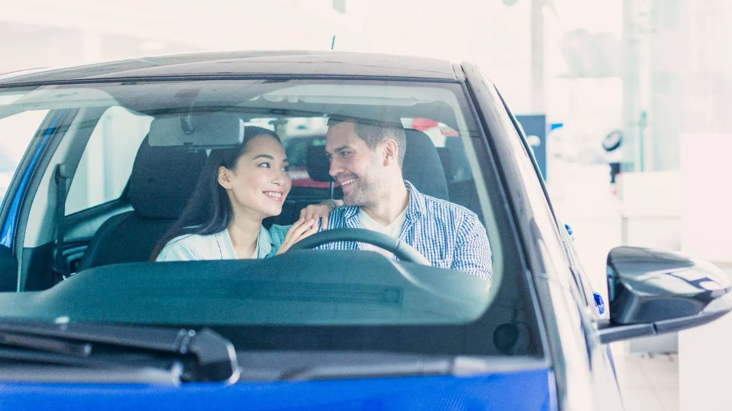 A driver reviewing auto insurance coverage details